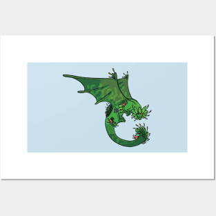 Jungle Hidden Dragon :: Dragons and Dinosaurs Posters and Art